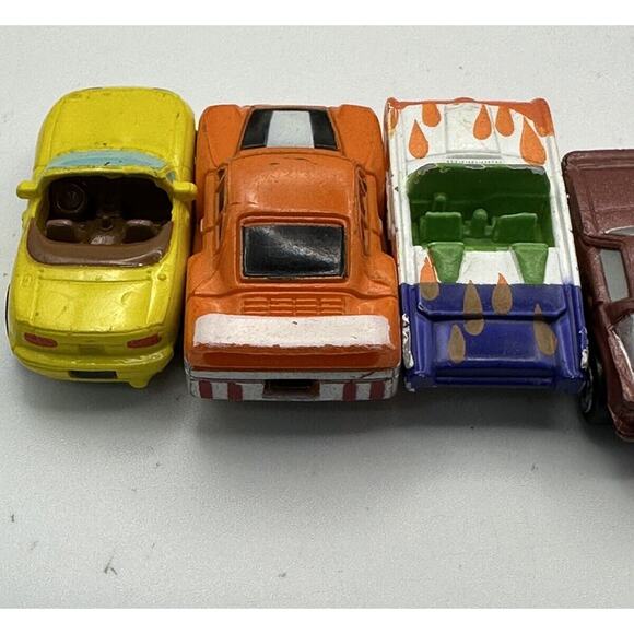 Vintage Micro Machines Mini Hot Wheels Lot‎ Of 13 80s 90s - Picture 11 of 16